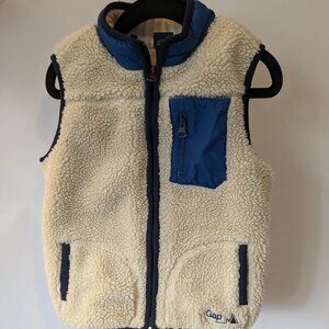 Gap Sherpa Vest Toddler Kids Size 3